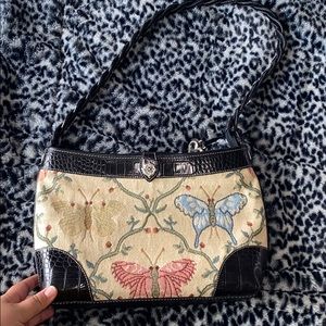 NWT Brighton Hannah Embroidered Purse